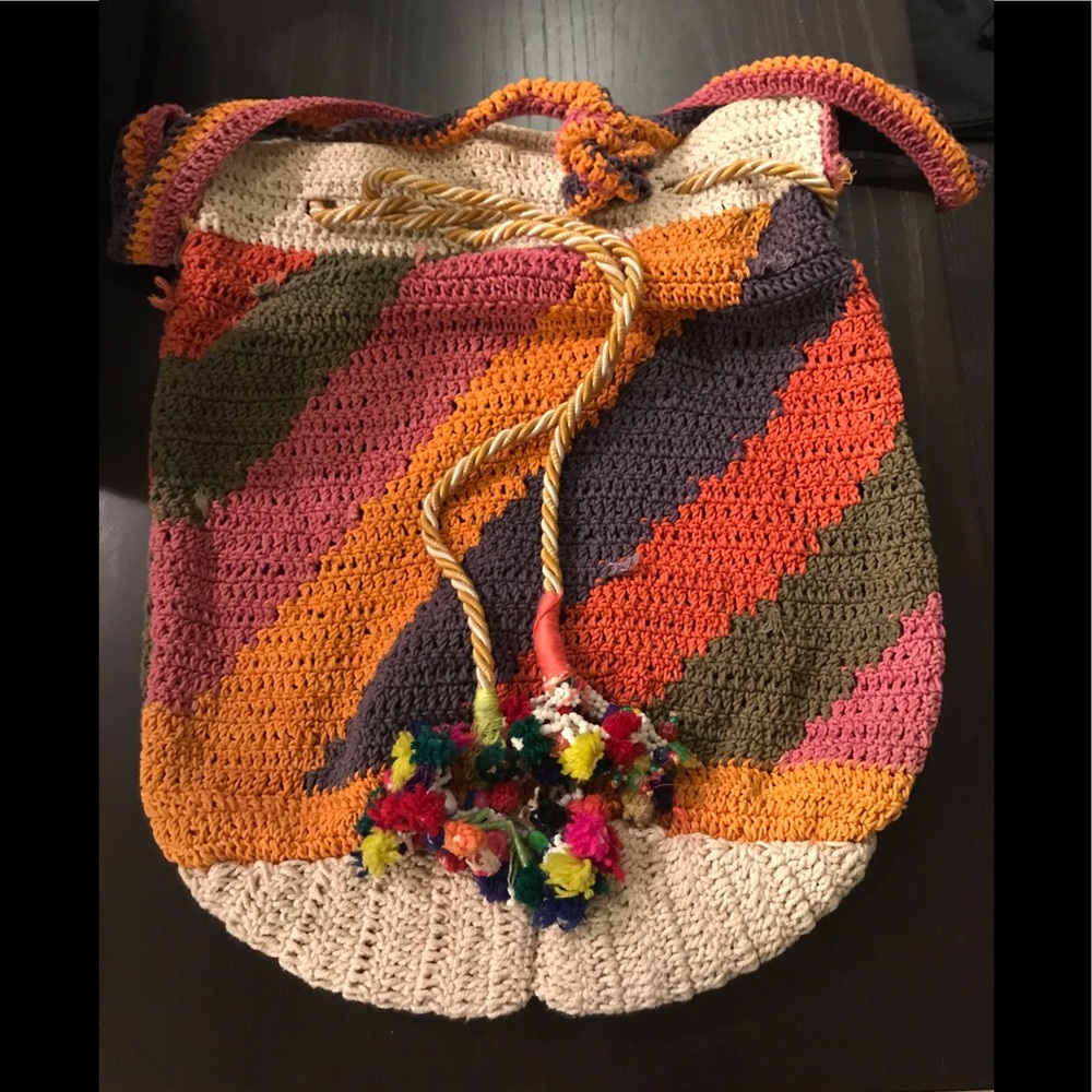 Colorful Mochila Style artisanal Handbag